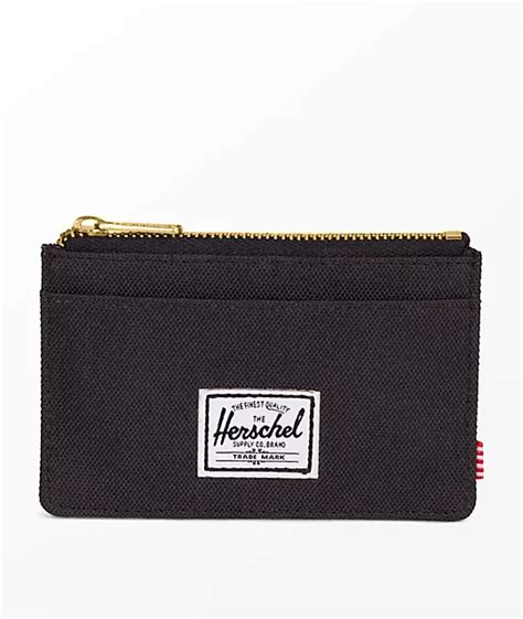 herschel card holder with zip